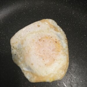 目玉焼きの両面焼き